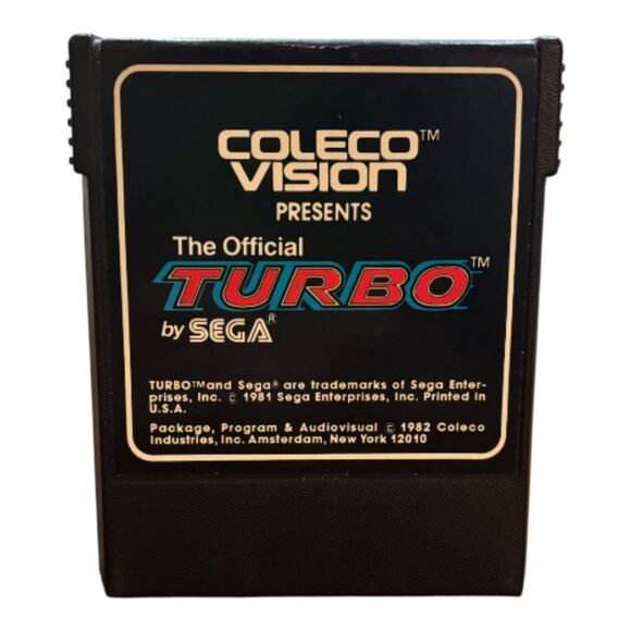 ColecoVision Expansion Module #2 Steering Wheel, Foot Pedal & Turbo Game Working - Picture 3 of 15